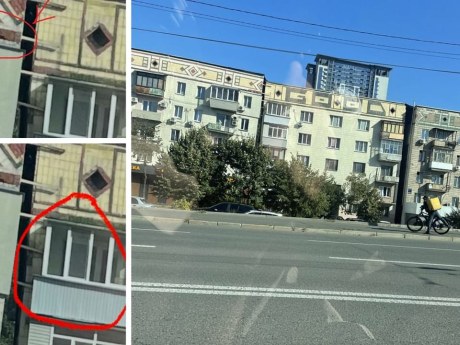 Київська п’ятиповерхівка десятиліттями тримається на сталевих скобах