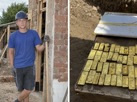 Студент у Бельгії знайшов золоту схованку на 9 мільйонів євро