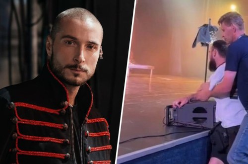 Скандал на концерті співака